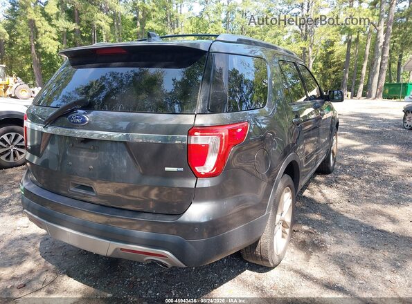 1FM5K8D8XGGB11585 2016 FORD EXPLORER Gray Tył prawy