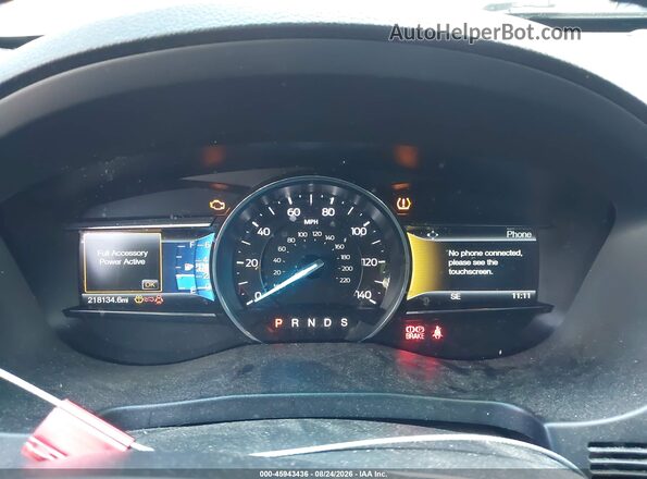 1FM5K8D8XGGB11585 2016 FORD EXPLORER Gray Widok tylnych siedzeń
