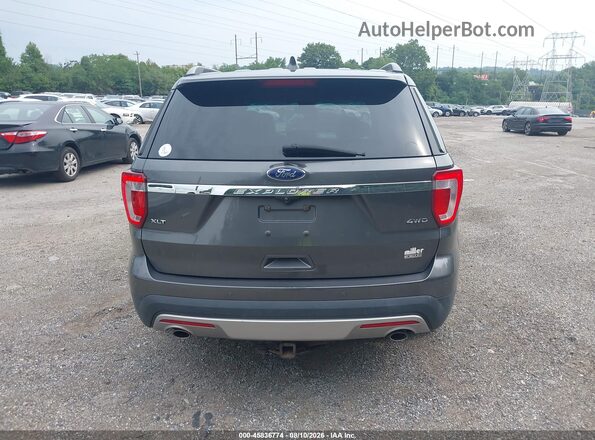 1FM5K8D8XGGC10584 2016 FORD EXPLORER Gray 