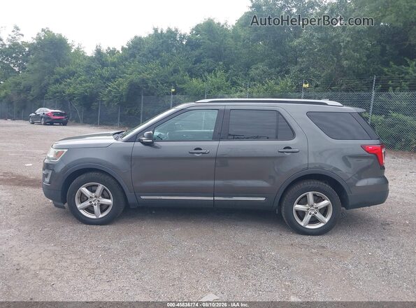 1FM5K8D8XGGC10584 2016 FORD EXPLORER Gray Панорамний вид салону 360°