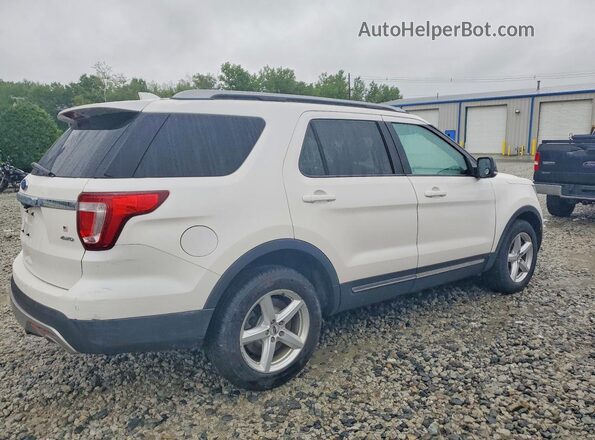 1FM5K8D8XGGC51412 2016 FORD EXPLORER White Trasero derecho
