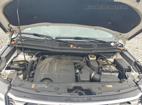 1FM5K8D8XGGC51412 2016 FORD EXPLORER White Vista del compartimento del motor