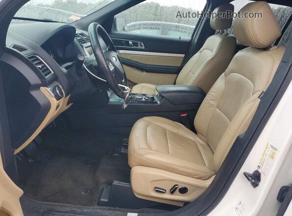 1FM5K8D8XGGC51412 2016 FORD EXPLORER White Vista interior delantera