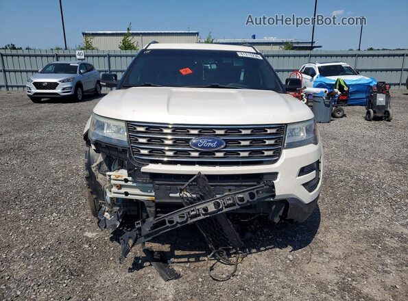 1FM5K8D8XGGC51930 2016 FORD EXPLORER White Դիմացի տեսք