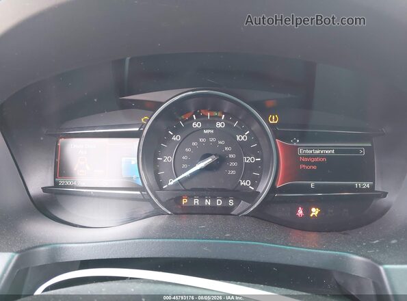 1FM5K8D8XGGD11530 2016 FORD EXPLORER White Вид задніх сидінь