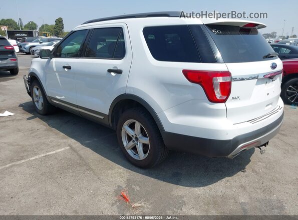 1FM5K8D8XGGD11530 2016 FORD EXPLORER White Задня ліва чверть