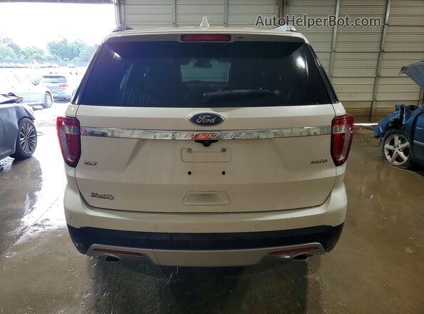 1FM5K8D8XHGB61470 2017 FORD EXPLORER White Rear view