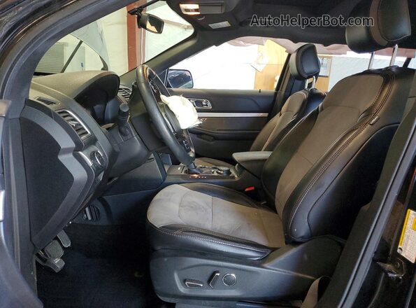 1FM5K8D8XHGD94717 2017 FORD EXPLORER Black Սալոնի դիմացի տեսք