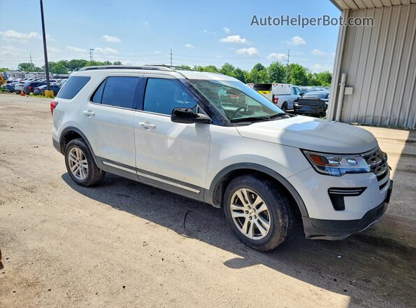 1FM5K8D8XJGA61956 2018 FORD EXPLORER White Առջևի աջ