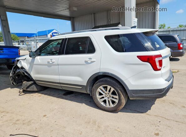 1FM5K8D8XJGA61956 2018 FORD EXPLORER White Հետևի ձախ