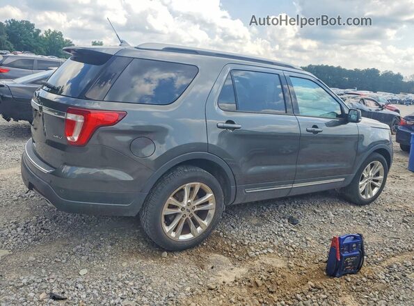 1FM5K8D8XJGA87912 2018 FORD EXPLORER Black Rear right