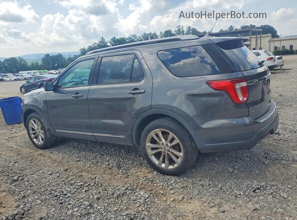 1FM5K8D8XJGA87912 2018 FORD EXPLORER Black Rear left