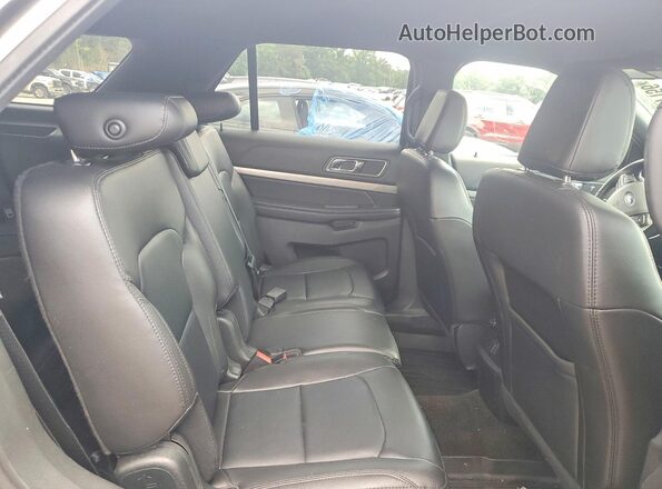 1FM5K8D8XJGA87912 2018 FORD EXPLORER Black Rear interior view