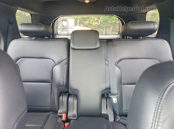 1FM5K8D8XJGA87912 2018 FORD EXPLORER Black Rear seats view