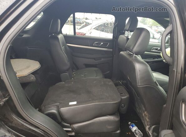 1FM5K8D8XJGC83820 2018 FORD EXPLORER Black Սալոնի հետևի տեսք