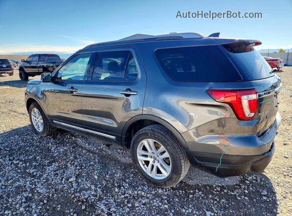 1FM5K8D8XJGC93618 2018 FORD EXPLORER Charcoal Trasero izquierdo
