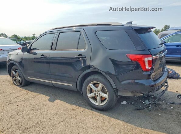 1FM5K8DH0HGA72667 2017 FORD EXPLORER Black Задня ліва чверть
