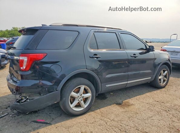 1FM5K8DH0HGA72667 2017 FORD EXPLORER Black Задня права чверть