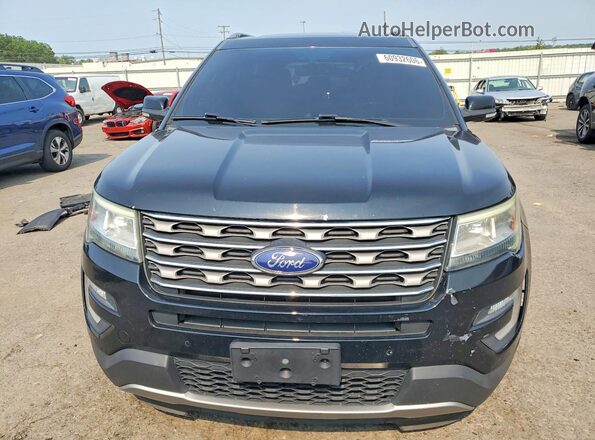 1FM5K8DH0HGA72667 2017 FORD EXPLORER Black Вид спереду
