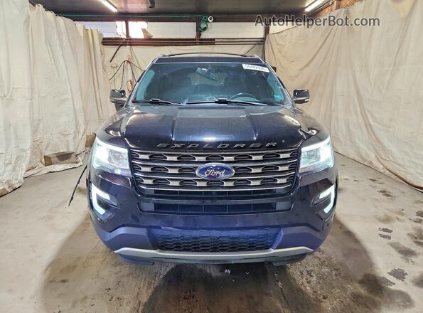 1FM5K8DH0HGD63167 2017 FORD EXPLORER Черный Вид спереди