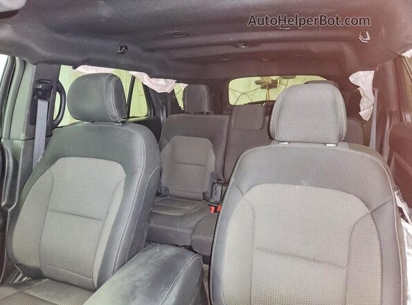 1FM5K8DH0HGD63167 2017 FORD EXPLORER Черный Вид задних сидений