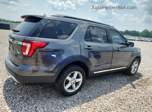 1FM5K8DH0HGD73682 2017 FORD EXPLORER Gray Rear right