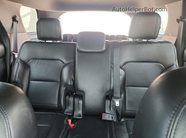 1FM5K8DH0HGD73682 2017 FORD EXPLORER Gray Rear seats view