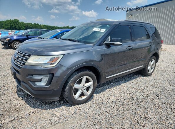 1FM5K8DH0HGD73682 2017 FORD EXPLORER Gray 