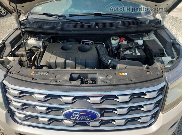 1FM5K8DH1GGB00944 2016 FORD EXPLORER White Вид підкапотного простору