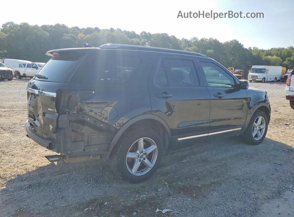 1FM5K8DH1HGC24407 2017 FORD EXPLORER Black Trasero derecho