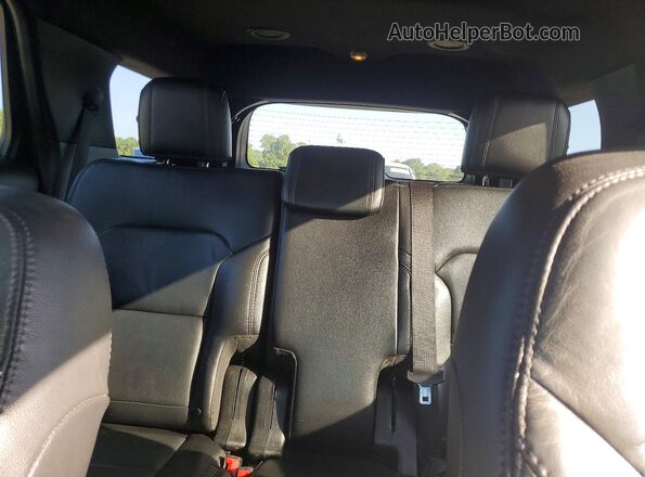1FM5K8DH1HGC24407 2017 FORD EXPLORER Black Vista de los asientos traseros