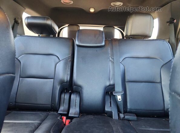 1FM5K8DH1JGA03069 2018 FORD EXPLORER Черный Вид задних сидений