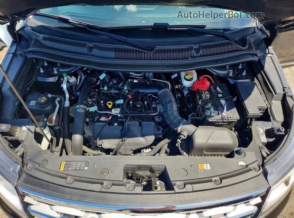 1FM5K8DH1JGC50883 2018 FORD EXPLORER Black ძრავის განყოფილების ხედი