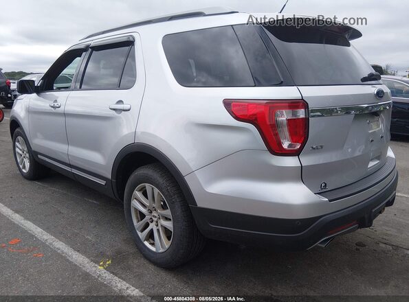 1FM5K8DH1KGA56940 2019 FORD EXPLORER Silver Rear left