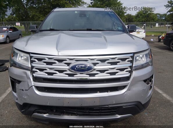 1FM5K8DH1KGA56940 2019 FORD EXPLORER Silver Instrument cluster view