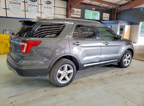 1FM5K8DH2HGA83251 2017 FORD EXPLORER Серый Передняя правая четверть