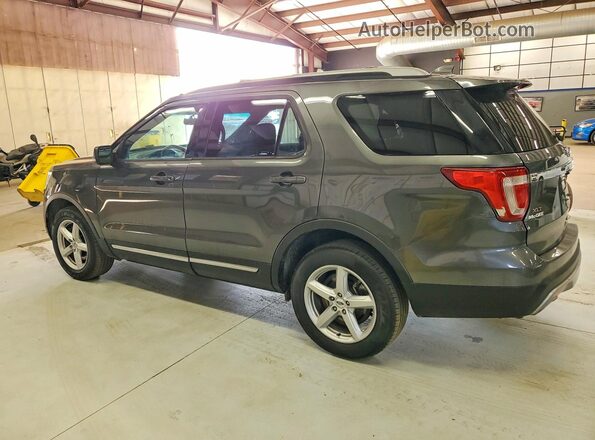 1FM5K8DH2HGA83251 2017 FORD EXPLORER Серый Задняя левая четверть
