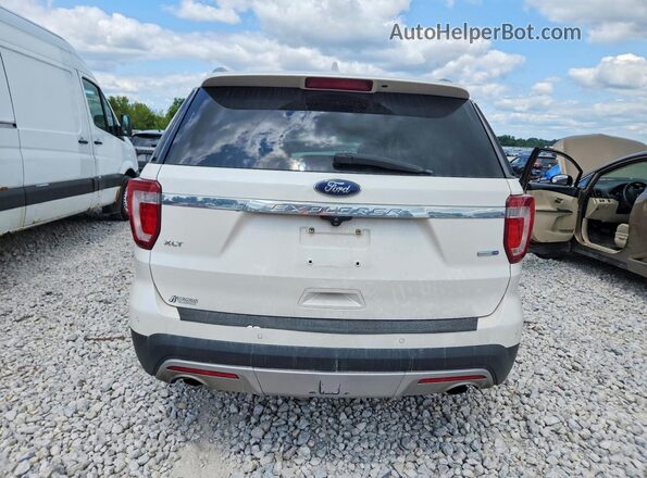 1FM5K8DH3GGC84364 2016 FORD EXPLORER Белый Вид сзади