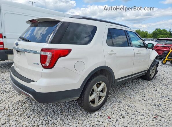 1FM5K8DH3GGC84364 2016 FORD EXPLORER Белый Задняя правая четверть