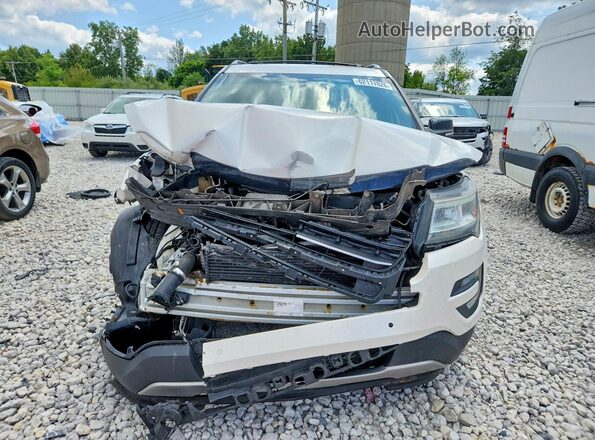 1FM5K8DH3GGC84364 2016 FORD EXPLORER Белый Вид спереди