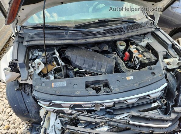 1FM5K8DH3GGC84364 2016 FORD EXPLORER Белый Вид подкапотного пространства