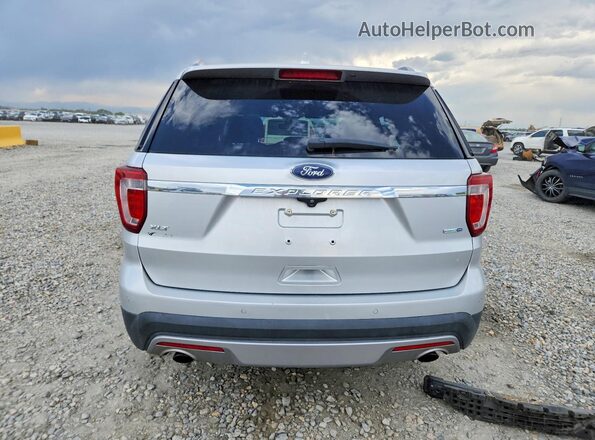 1FM5K8DH3HGD88337 2017 FORD EXPLORER Silver Vista trasera