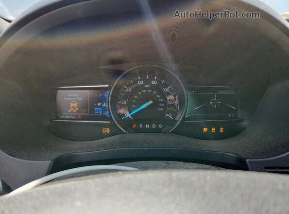 1FM5K8DH3HGD88337 2017 FORD EXPLORER Silver Vista del cuadro de instrumentos