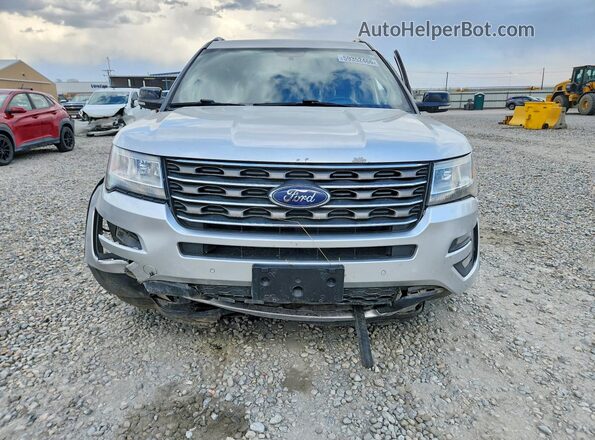 1FM5K8DH3HGD88337 2017 FORD EXPLORER Silver Vista frontal