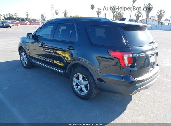1FM5K8DH4GGA72489 2016 FORD EXPLORER Black Tył lewy