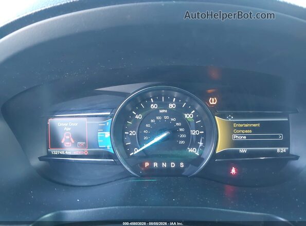 1FM5K8DH4GGA72489 2016 FORD EXPLORER Black Widok tylnych siedzeń