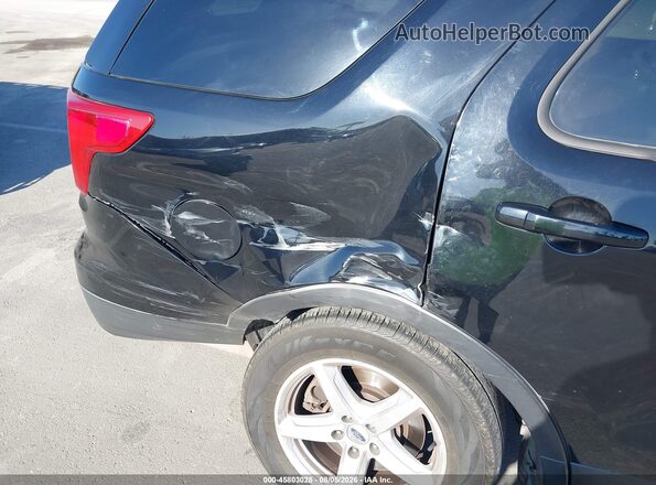 1FM5K8DH4GGA72489 2016 FORD EXPLORER Black Widok z przodu