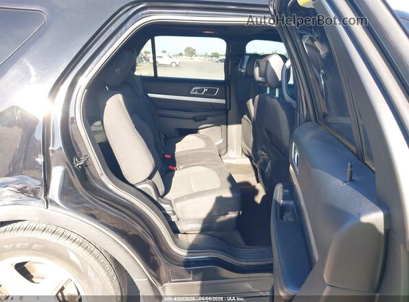 1FM5K8DH4GGA72489 2016 FORD EXPLORER Black Widok naklejki z numerem VIN