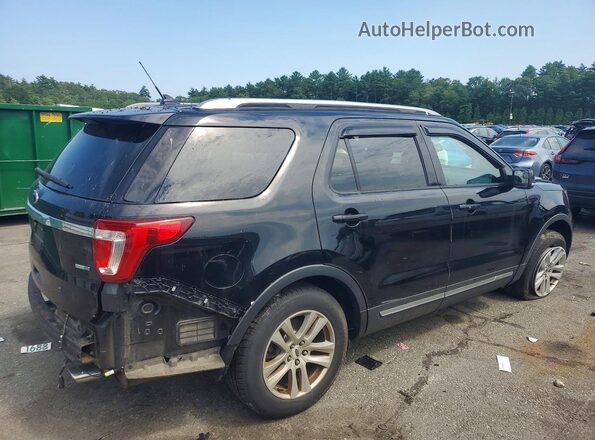 1FM5K8DH4JGA33280 2018 FORD EXPLORER Black უკანა მარჯვენა