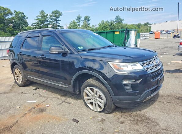 1FM5K8DH4JGA33280 2018 FORD EXPLORER Black წინა მარჯვენა